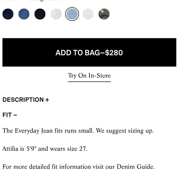 Still Here Everyday Jeans in Vintage Blue - Picture 5 of 6